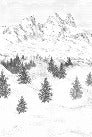 Tapete Aiguilles d'Arves