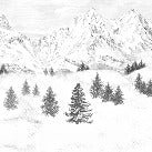 Tapete Aiguilles d'Arves