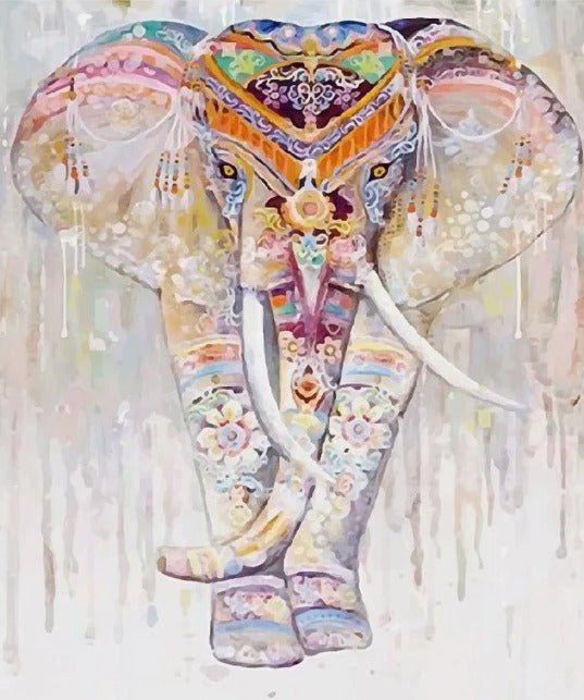 Tapete Elefant Boho Indianer
