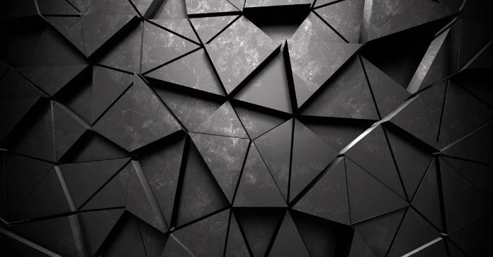 3D-Tapete Black Perspective