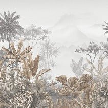 Tapete Trend Tropical Sepia