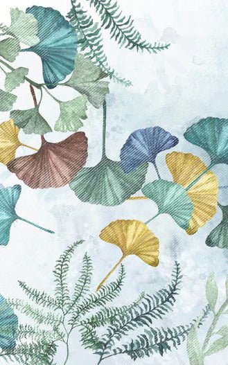 Tapete wc ginkgo biloba japan