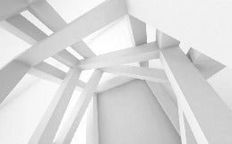 Tapete White Wood