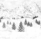 Tapete Aiguilles d'Arves