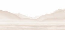 Tapete Annecy und sein friedlicher See Beige