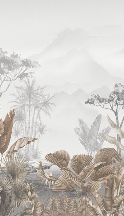 Tapete Trend Tropical Sepia