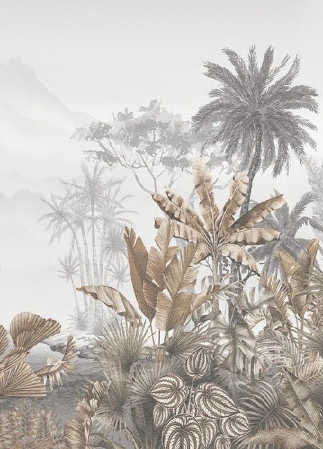 Tapete Trend Tropical Sepia