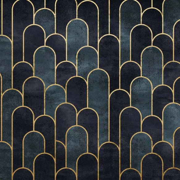 Tapete Dark Blue Chic
