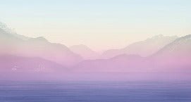 Tapete Annecy und sein friedlicher See rainbow