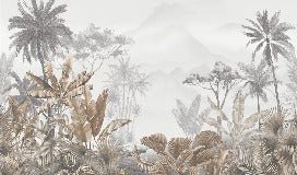 Tapete Trend Tropical Sepia