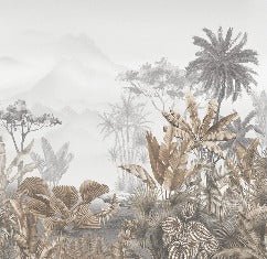 Tapete Trend Tropical Sepia