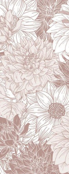 Tapete Blume Dahlie
