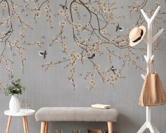 Tapete Blütenzweige