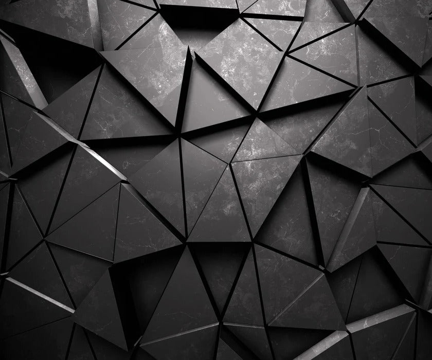 3D-Tapete Black Perspective