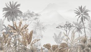 Tapete Trend Tropical Sepia