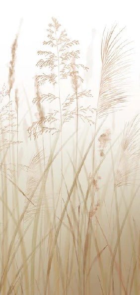 Tapete Blume der Weizenfelder