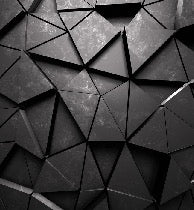 3D-Tapete Black Perspective