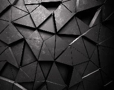3D-Tapete Black Perspective