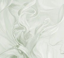 Moderne Tapete – erhabener Salbeigrün-Flow