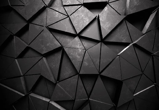 3D-Tapete Black Perspective
