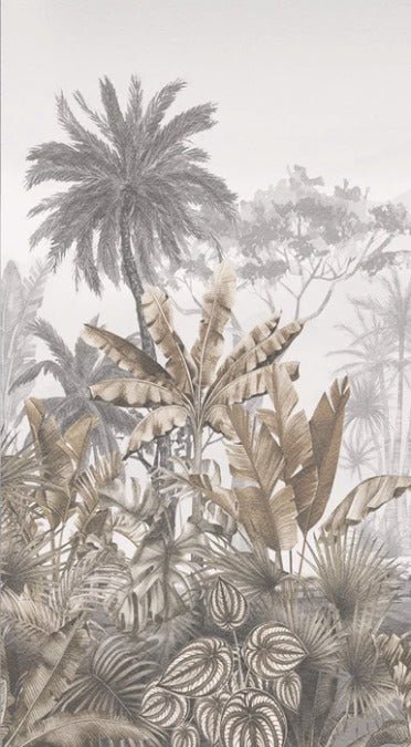 Tapete Trend Tropical Sepia