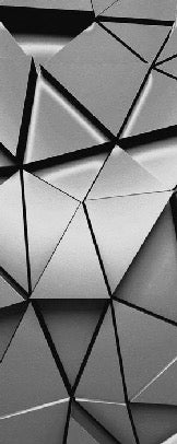 3D-Tapete black perspective gold