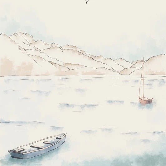 Tapete Annecy, Gipfel & Kunst