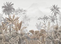 Tapete Trend Tropical Sepia
