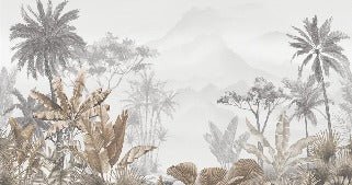 Tapete Trend Tropical Sepia