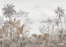 Tapete Trend Tropical Sepia