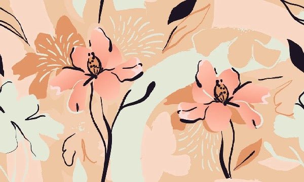 Tapete Yoga Meditation Blume