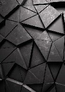 3D-Tapete Black Perspective