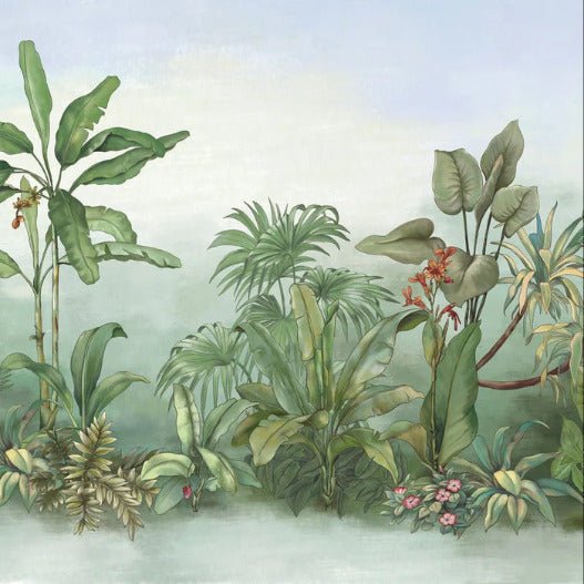 Botanic Vegetable Toilet Wallpaper