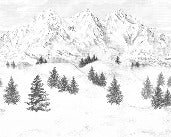 Tapete Aiguilles d'Arves