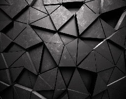 3D-Tapete Black Perspective
