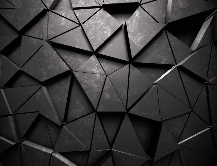 3D-Tapete Black Perspective