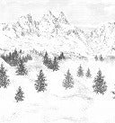 Tapete Aiguilles d'Arves