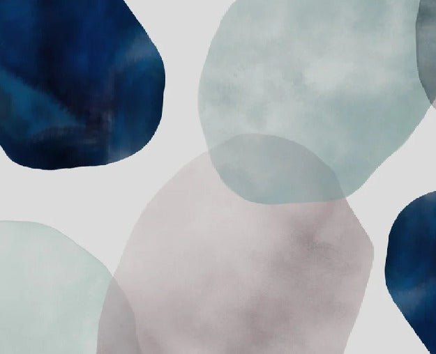 Tapete Kreis abstrakt watercolor