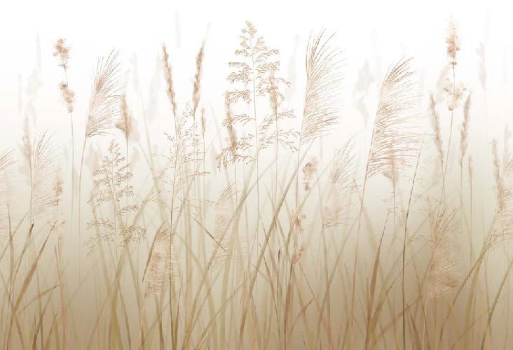 Tapete Blume der Weizenfelder