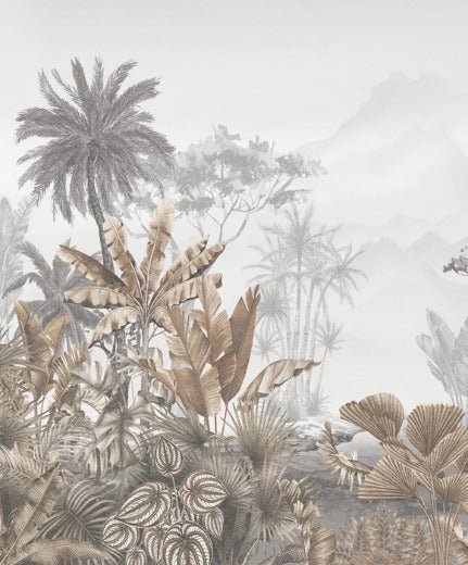 Tapete Trend Tropical Sepia