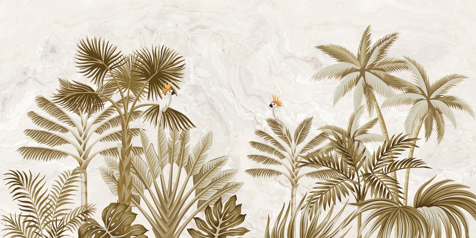 Papier peint Jungle Tamarindo Jungle, mural concept, tendance