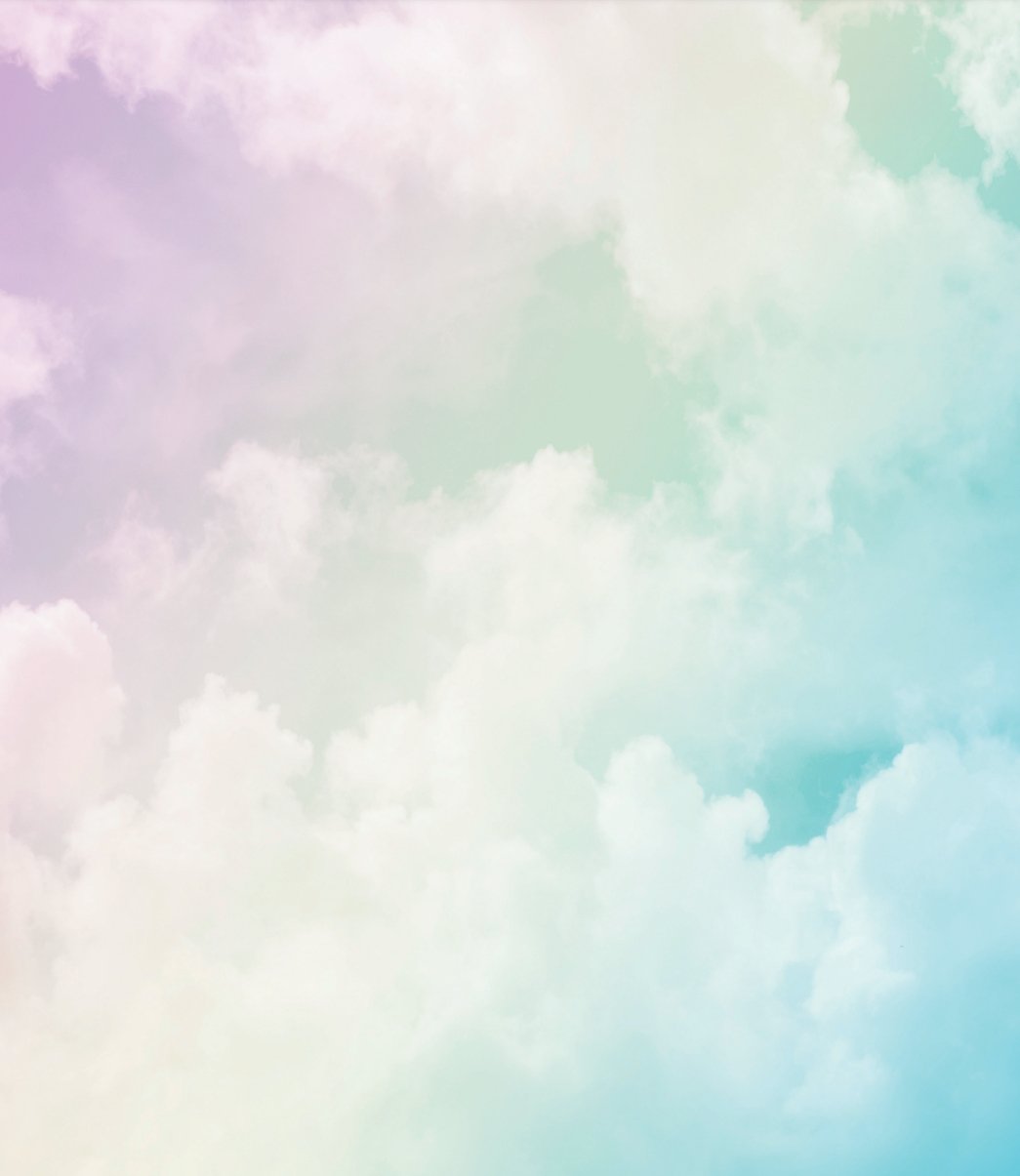 Kindertapete Wolken Soft Colors L 225 cm x H 260 cm