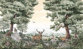 Tapete Tierleben