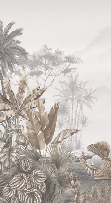Tapete Trend Tropical Sepia