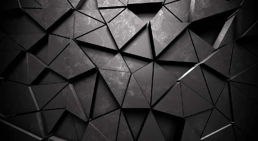 3D-Tapete Black Perspective