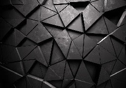 3D-Tapete Black Perspective