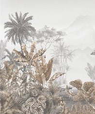 Tapete Trend Tropical Sepia