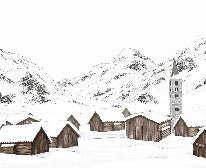 Tapete Dorf val d'Isère