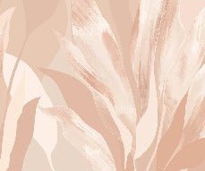 Papier peint étoffe florale nude, XXL, tendance