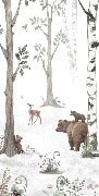 Tapete Tiere Frühling Wald
